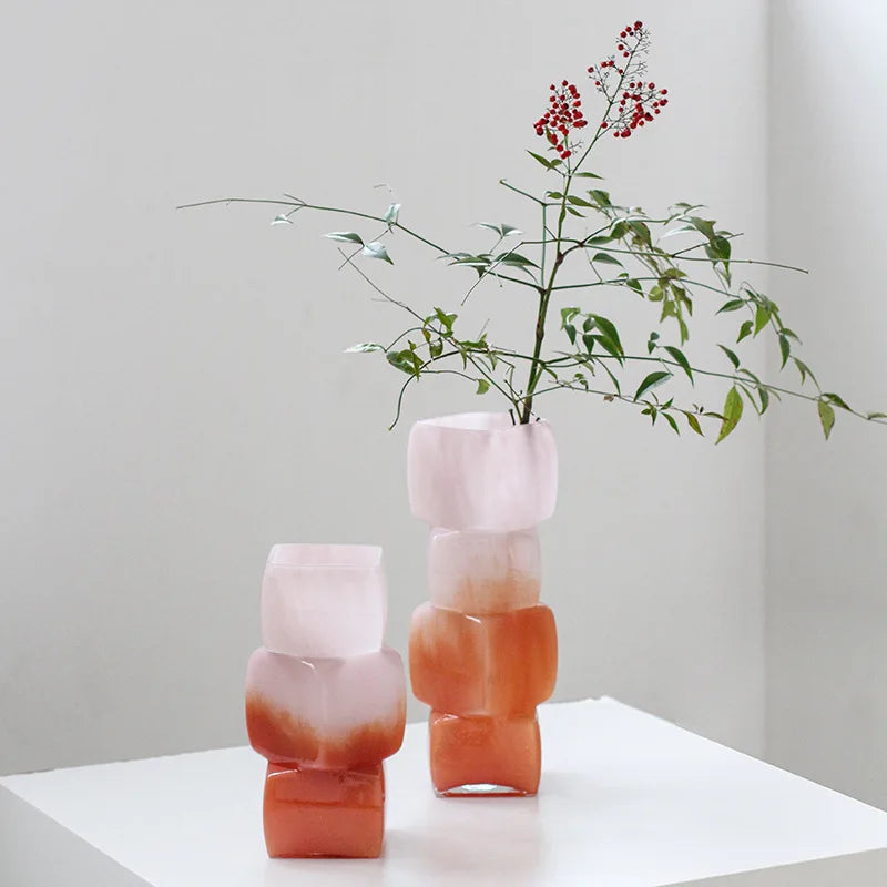 Terracotta Glow Vase