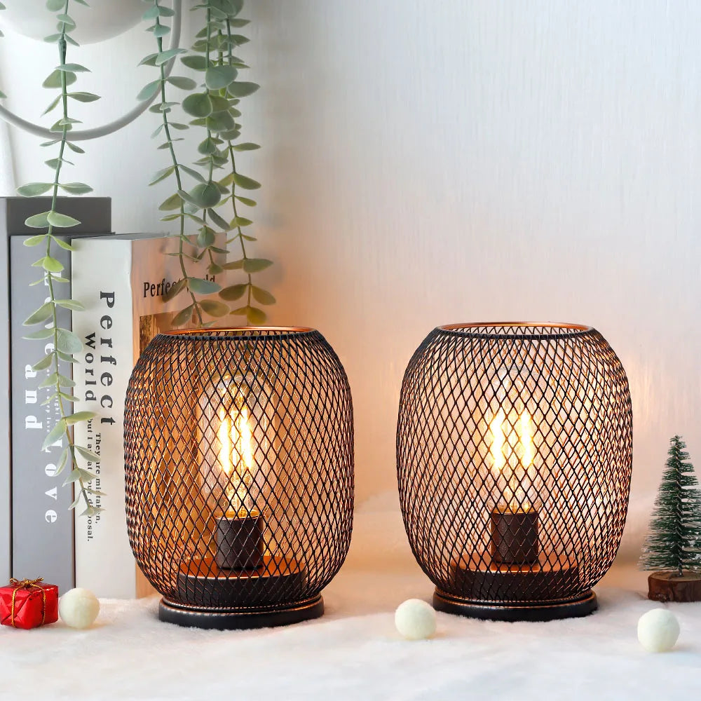 Golden Vow LED Lantern Set by PurelyhomeDeco