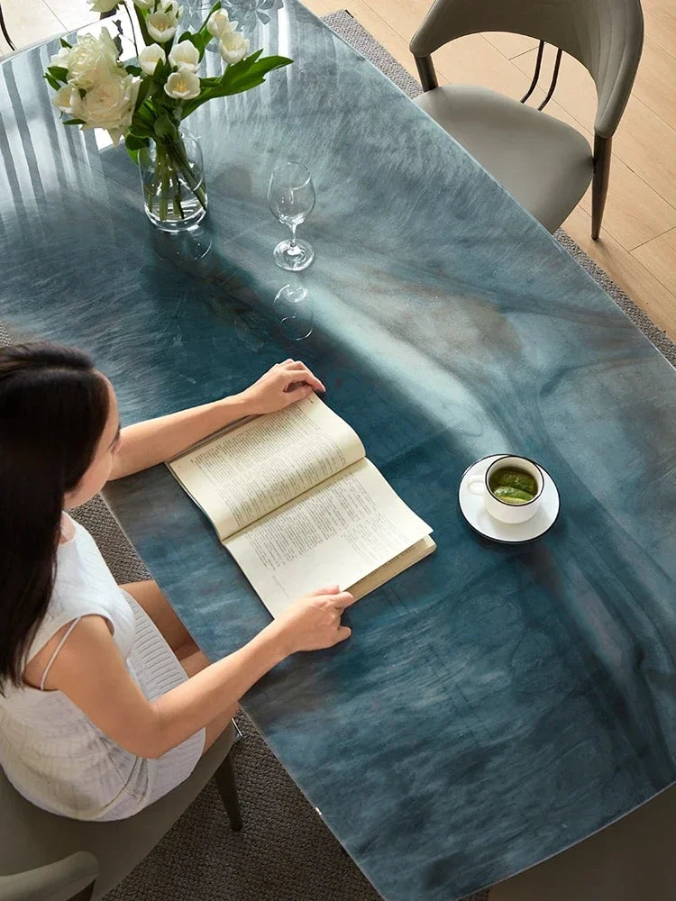 SILORA Premium Crystal Stone Dining Collection