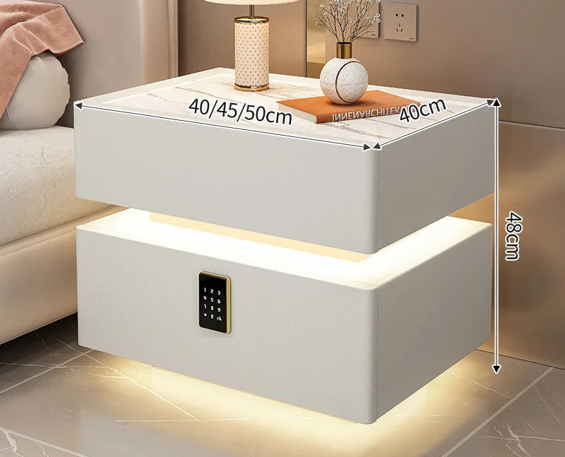 NEXO™ Intelligent Smart Nightstand with Storage by PurelyhomeDeco
