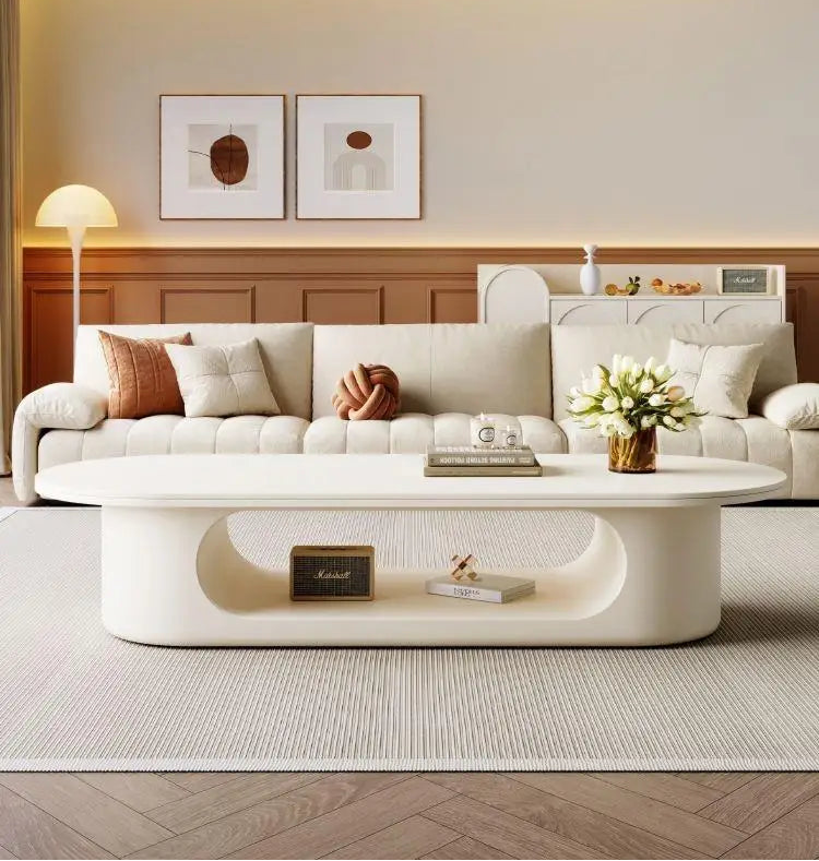 Nordica Nest™ Marble Coffee Table Set – Modern Nesting Living Room Tables by PurelyhomeDeco