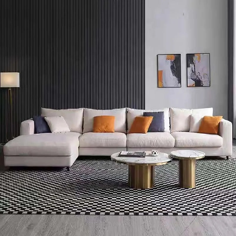 THE GOLDEN CONSTELLATION — 2-Piece Marble Table Set by PurelyhomeDeco