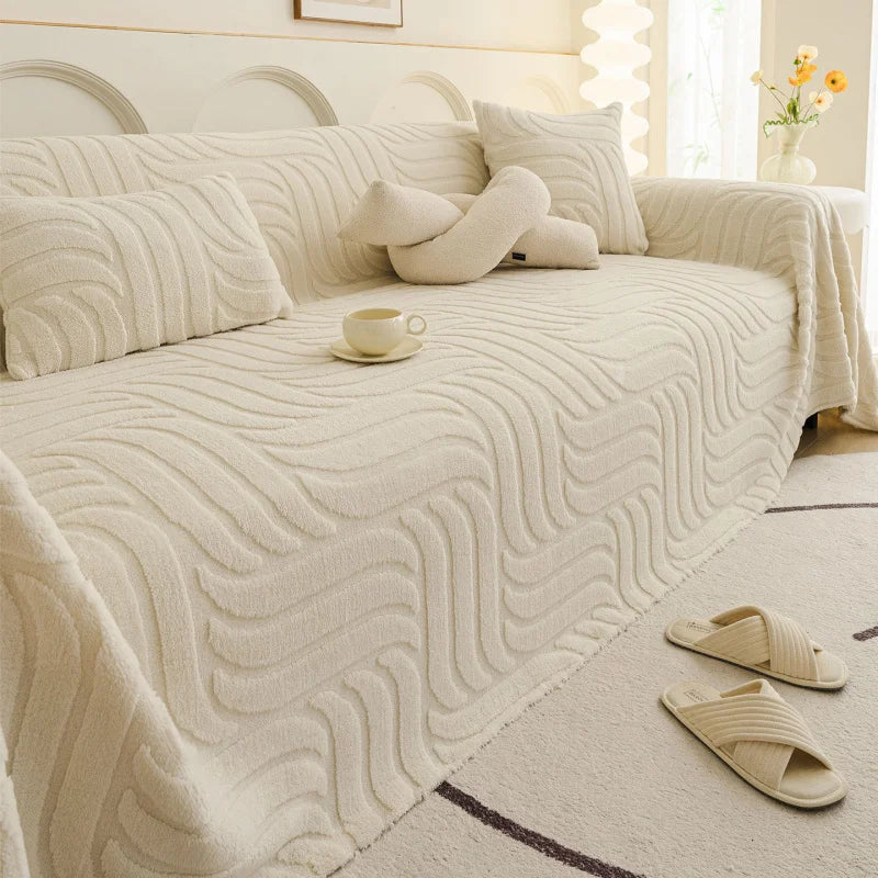 VÉLUNA™ Plush Sofa Cover
