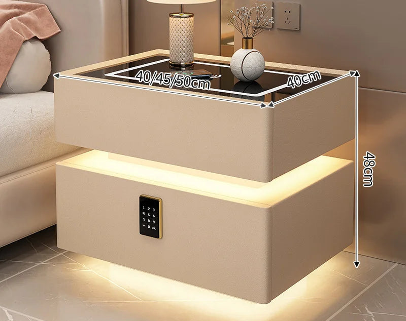 NEXO™ Intelligent Smart Nightstand with Storage by PurelyhomeDeco