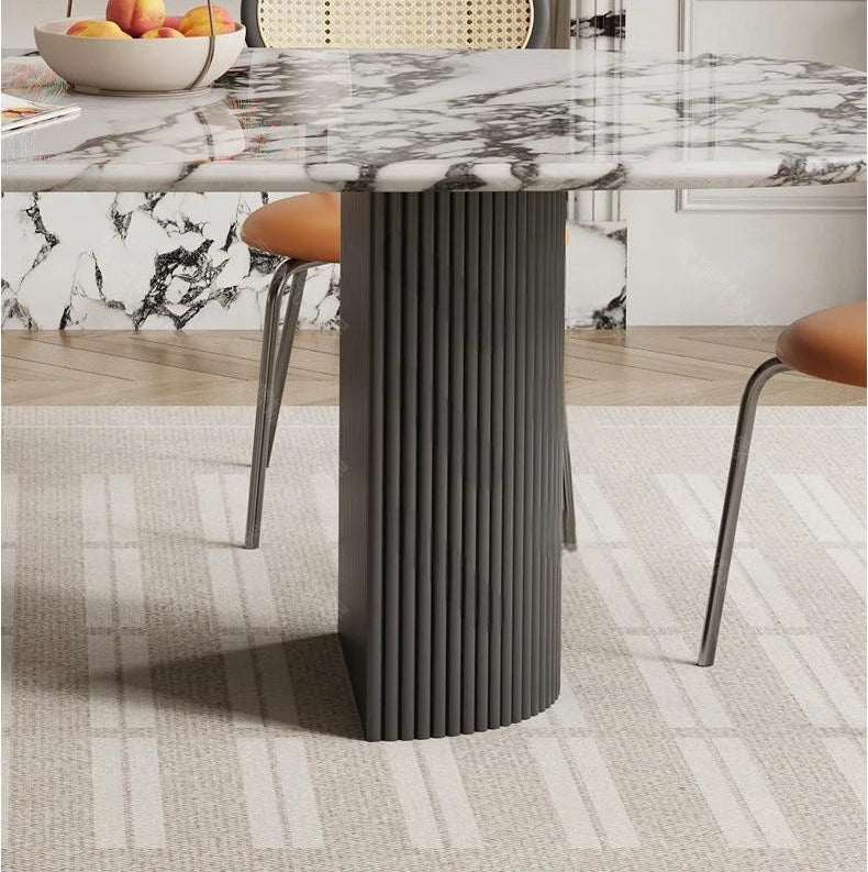 MAISONÉA™ French Cream Marble Dining Table