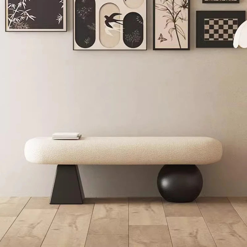 ‌MAISON SKANDRA™ Designer Entryway Bench by PurelyhomeDeco