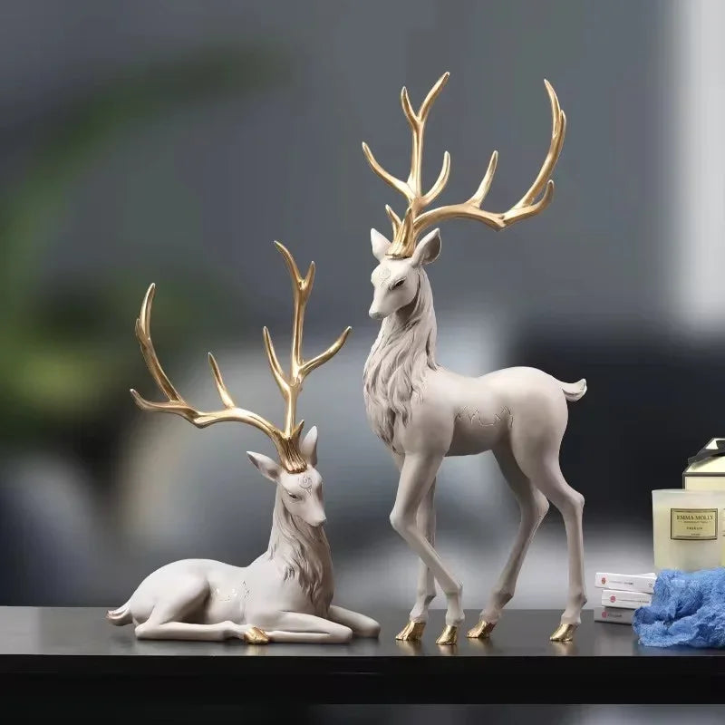 Holiday Lodge Stag by PurelyhomeDeco