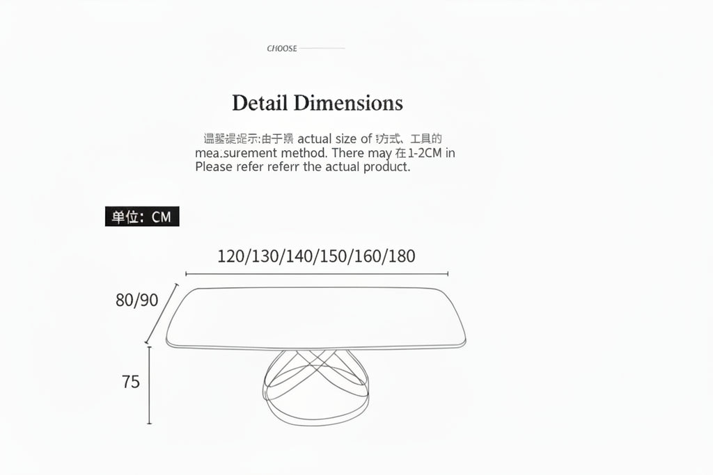 NEXRA™ Modern Marble Multi-Space Table