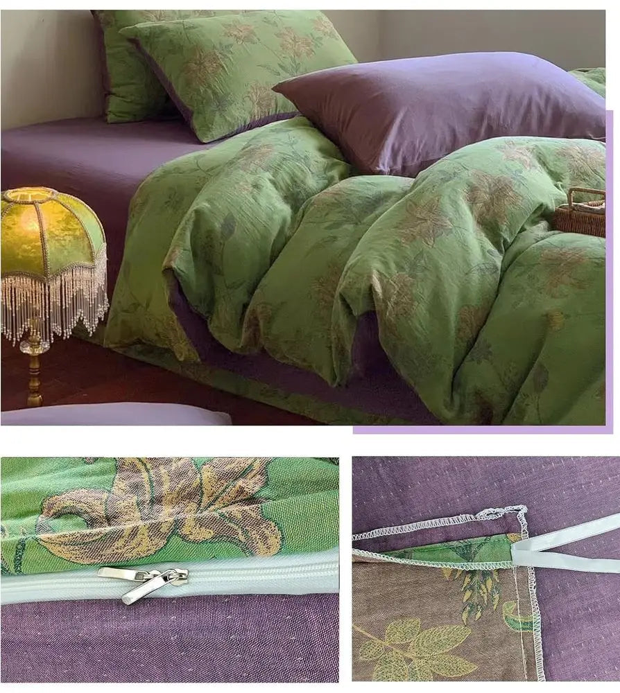 OliveField™ Yarn-Dyed Duvet Collection