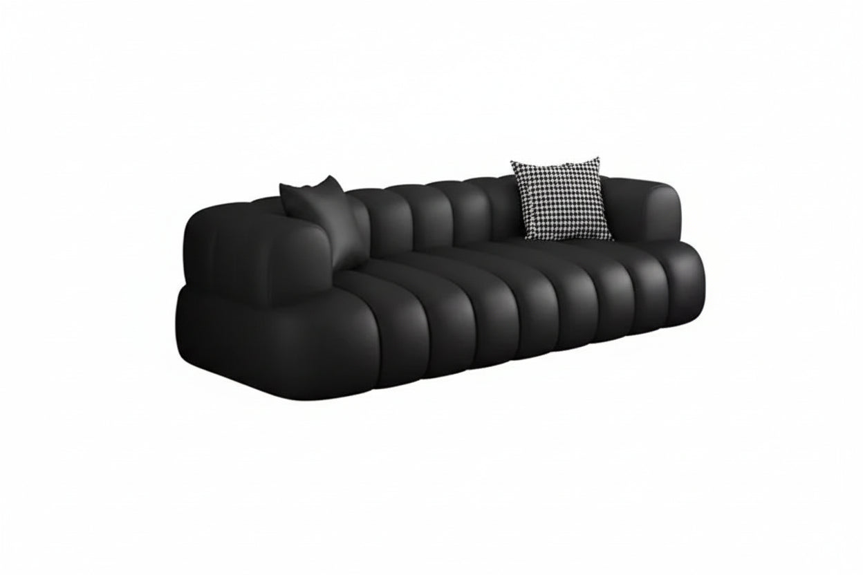 ARCELIA BLANC™ Velvet Cloud Couch | Deep Seat Designer Sofa