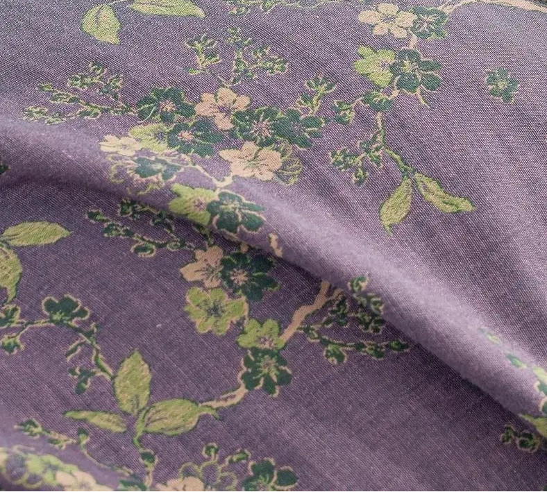 Violet Empress Jacquard Duvet Set