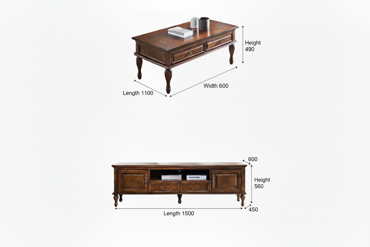 FIELDRA™ Solid Wood Storage Coffee Table by PurelyhomeDeco