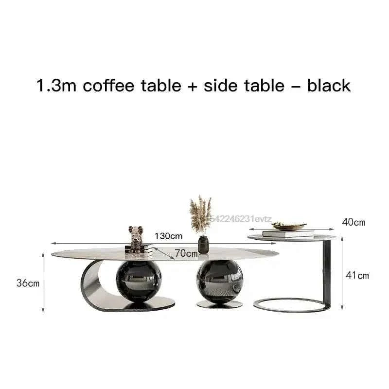 Alba Scultura™ – Designer Irregular White Marble Coffee Table by PurelyhomeDeco