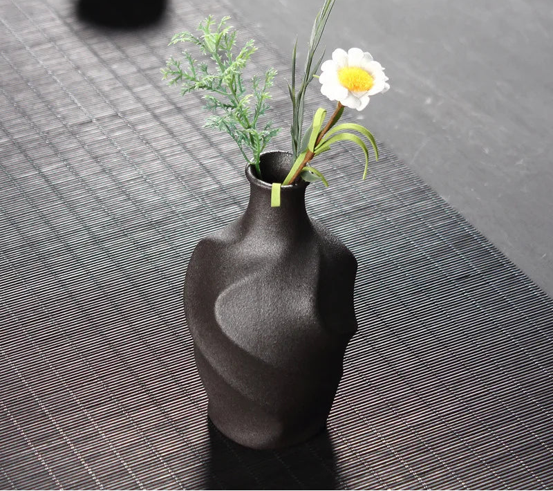 Raku Moment Vase by PurelyhomeDeco