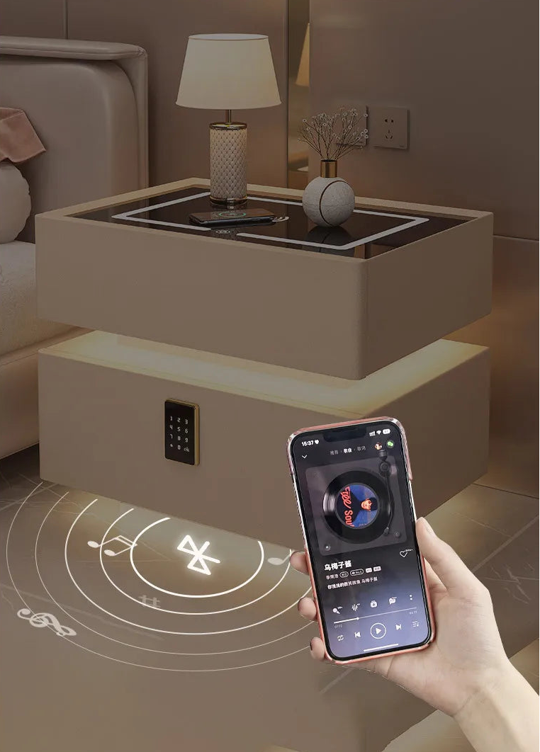 NEXO™ Intelligent Smart Nightstand with Storage by PurelyhomeDeco