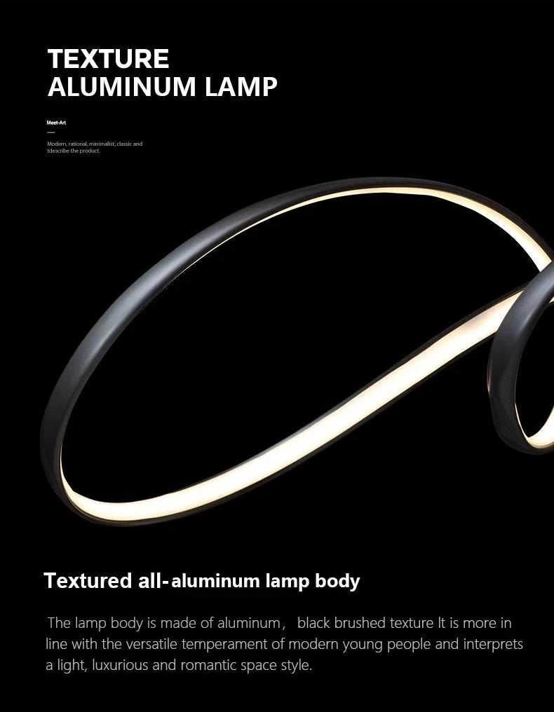 Élan Linea – Modern Minimalist LED Luxury Chandelier | Restaurant · Bedroom · Bar Lighting