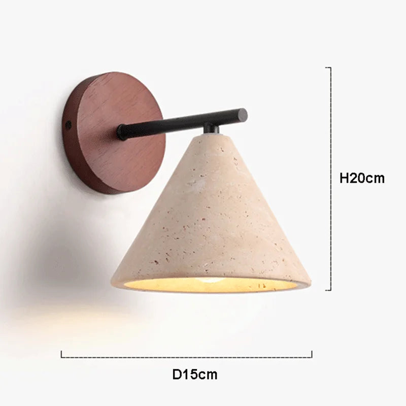 Heritage Travertine Lamp