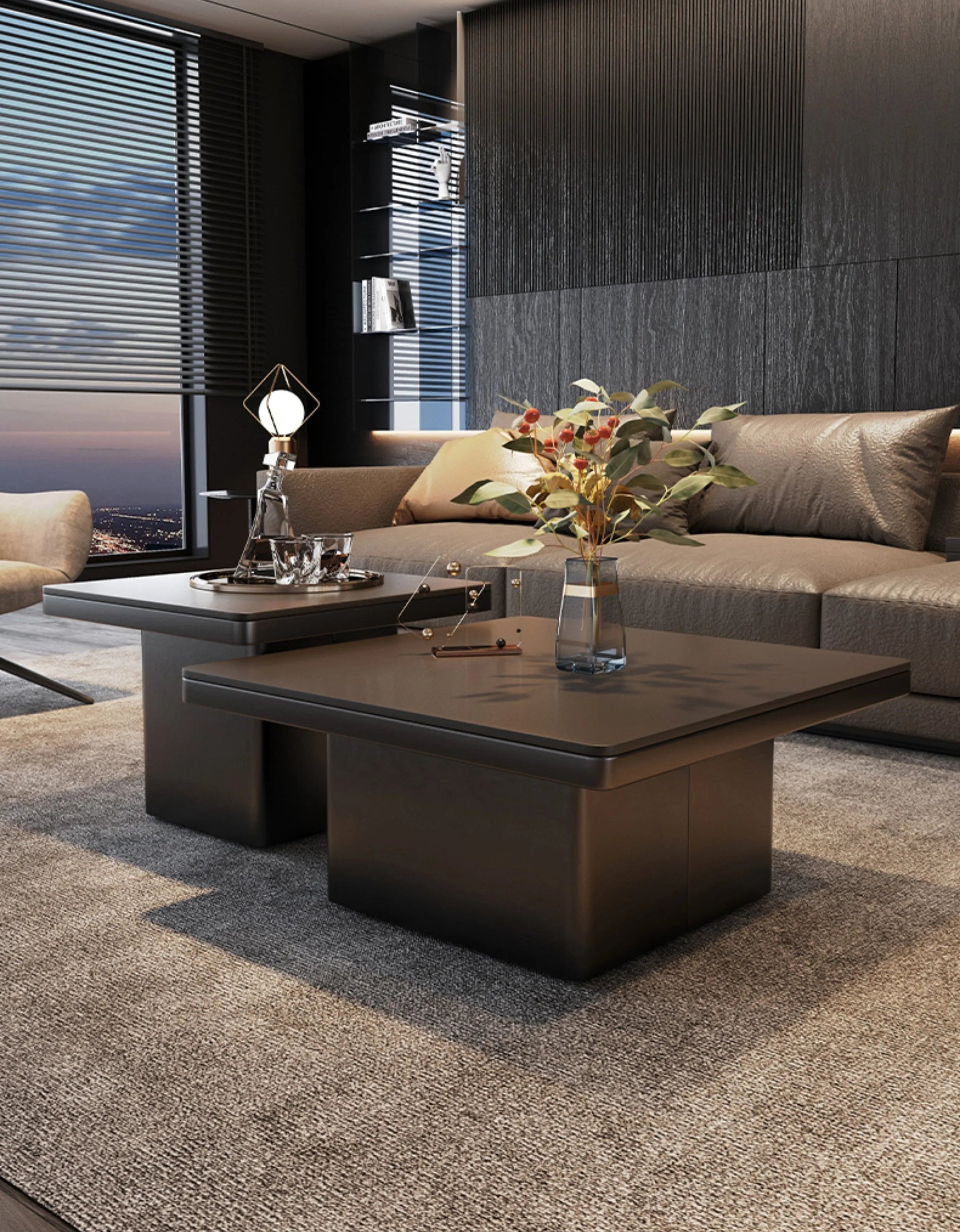 FIORENTINO AVANZA™ Marble Quadrate Table by PurelyhomeDeco