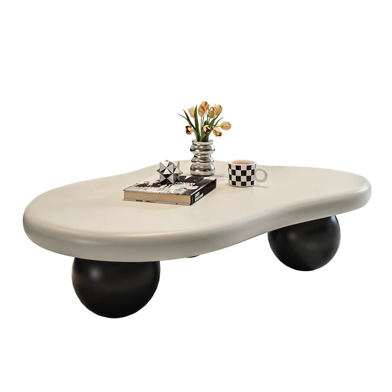 NUVORA™ Cream Cloud Coffee Table by PurelyhomeDeco