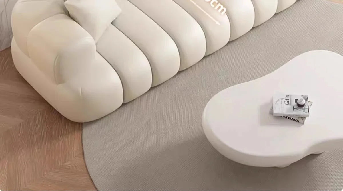 ARCELIA BLANC™ Velvet Cloud Couch | Deep Seat Designer Sofa