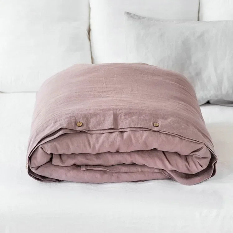 VELARÉ™ Natural French Linen Duvet Cover – Durable, Breathable, Luxury Home Textiles