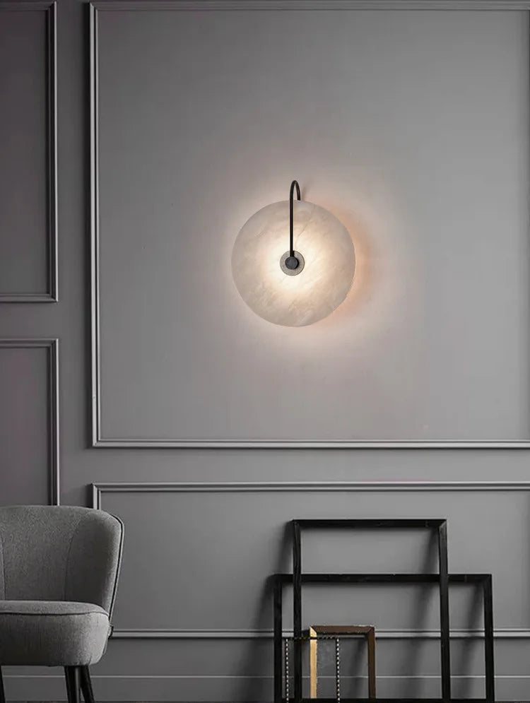 Selene Stone Wall Lamp