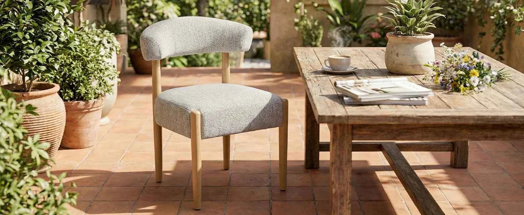 Curvena™ Upholstered Dining Chairs – Set of 4 by PurelyhomeDeco