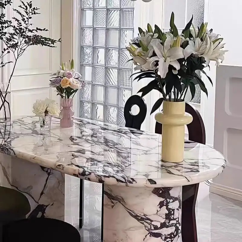 Monolith High-Hardness Stone Dining Table