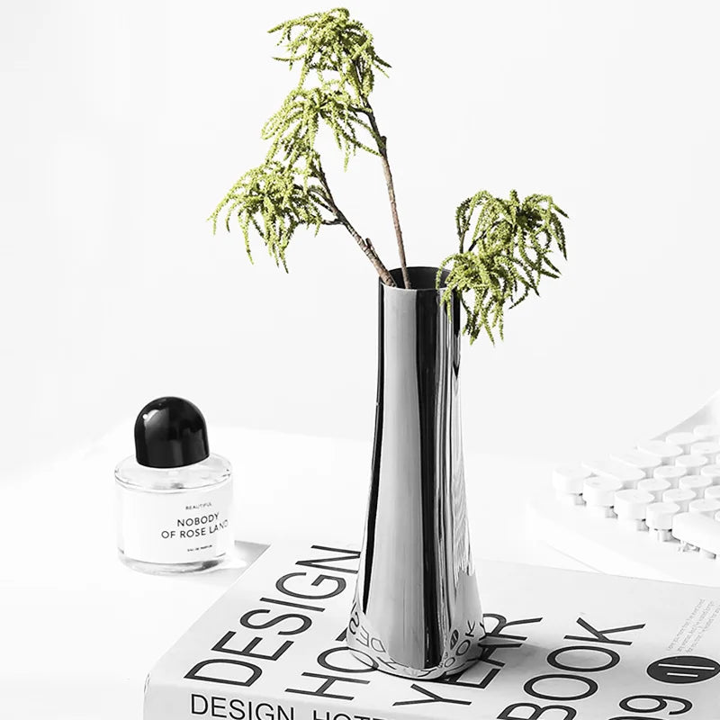 Silver Poise Vase