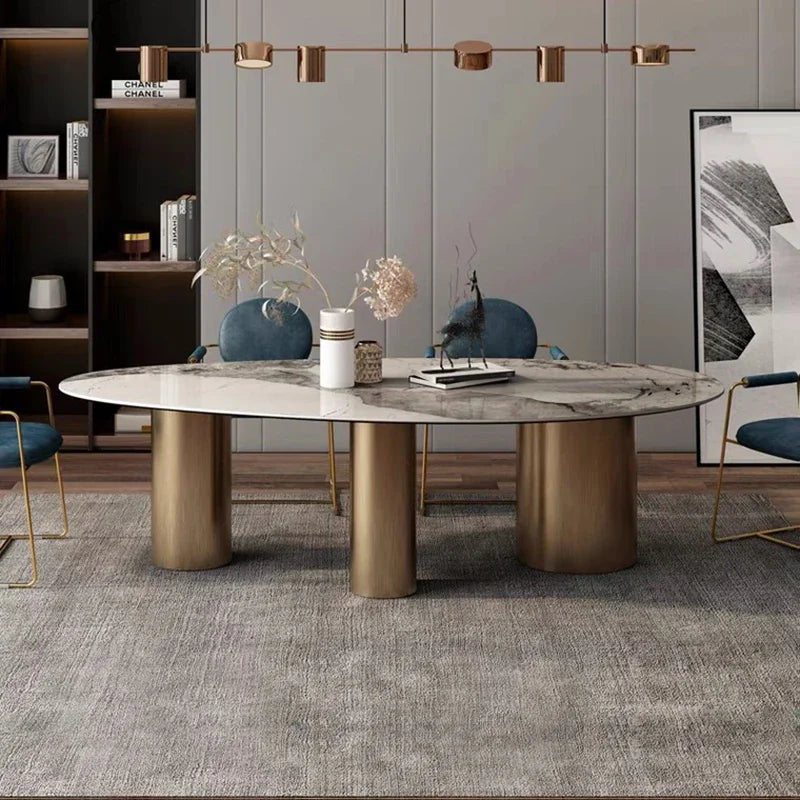VELØR™ Mid-Century Luxury Dining Table