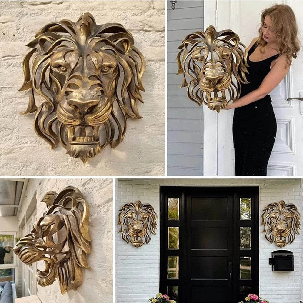 CrownForce Lion Head by PurelyhomeDeco