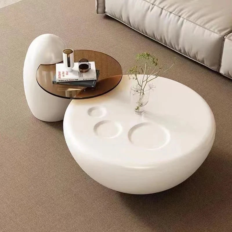 LINEA D’ORO™ Narrow Designer Coffee Table by PurelyhomeDeco