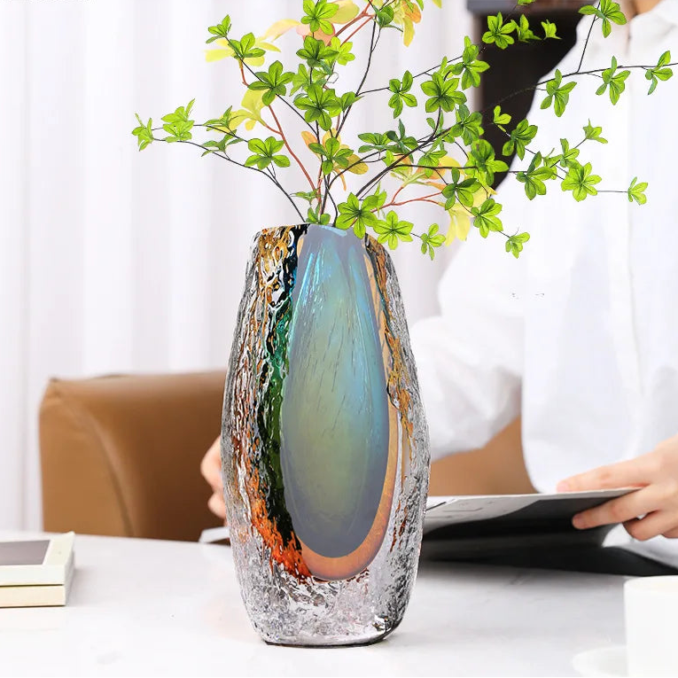 Prism Fade Glass Vase
