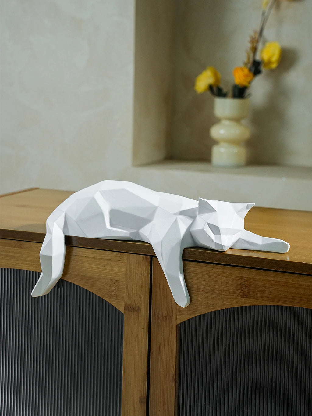 Silent Whiskers Statue by PurelyhomeDeco