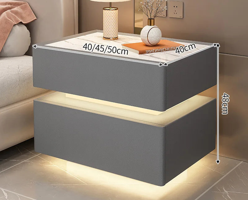 NEXO™ Intelligent Smart Nightstand with Storage by PurelyhomeDeco
