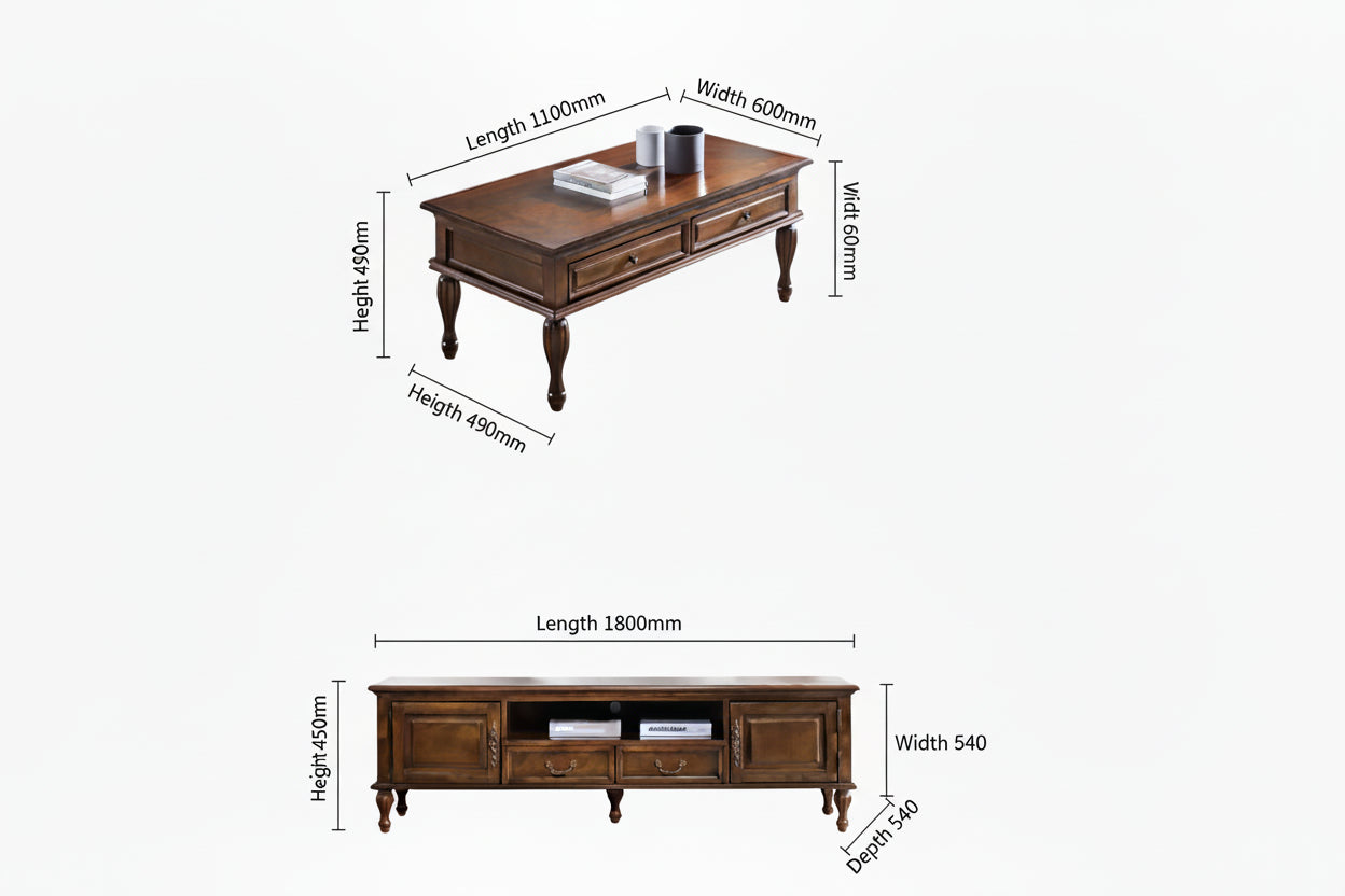 FIELDRA™ Solid Wood Storage Coffee Table by PurelyhomeDeco