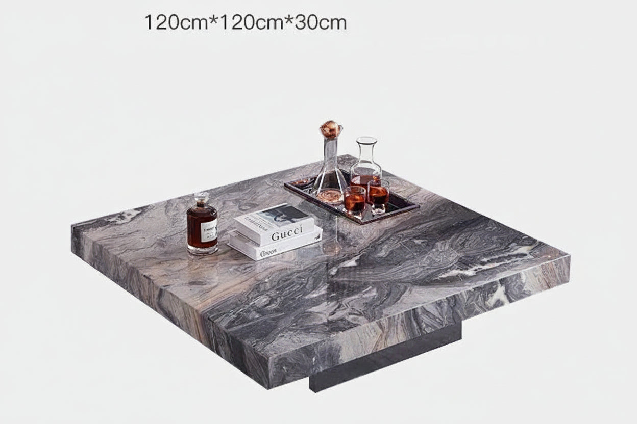 Luce di Mare™ – Nordic Modern Marble Center Table by PurelyhomeDeco