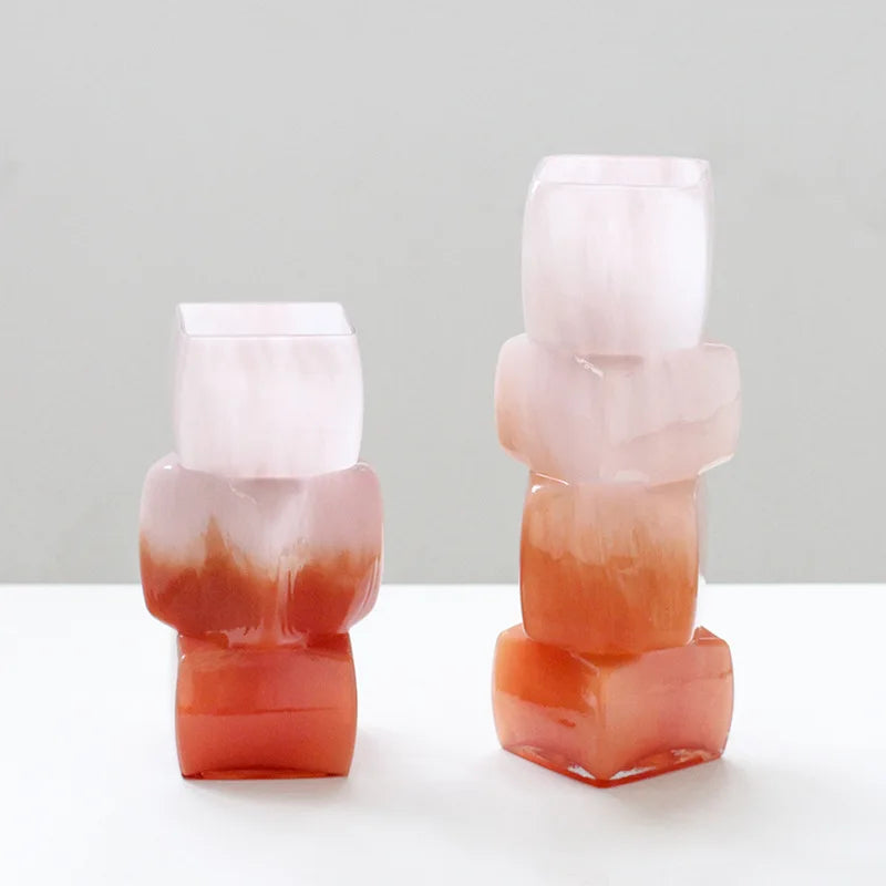 Terracotta Glow Vase