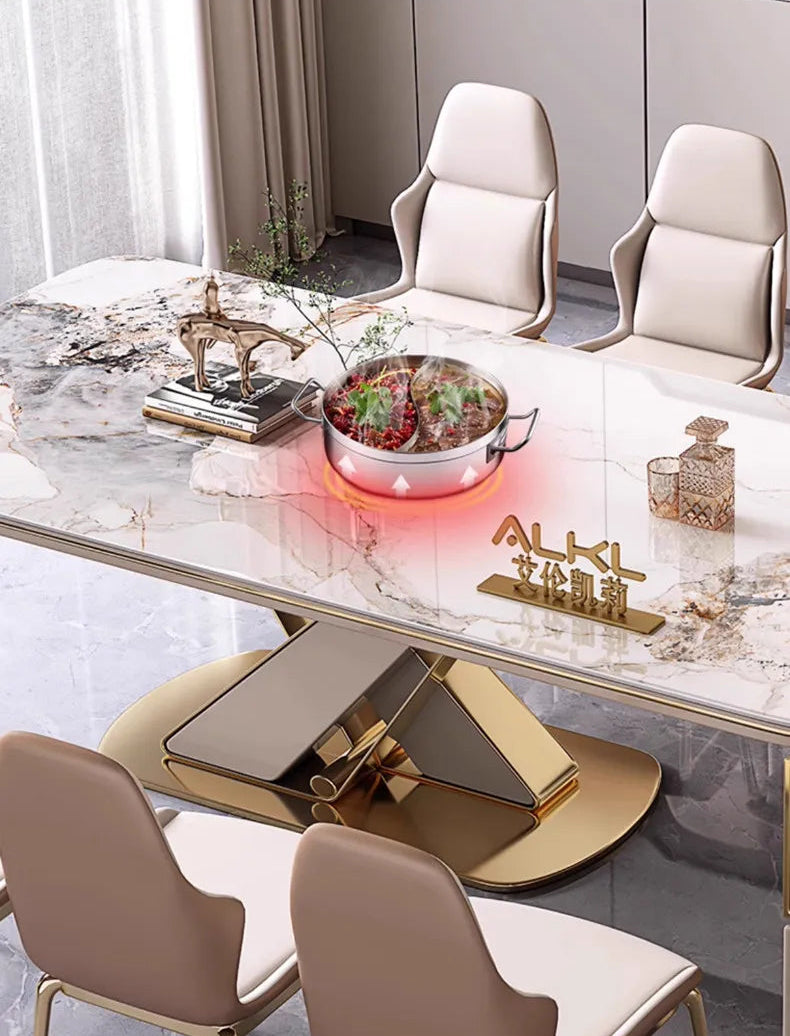 DESORA™ Designer Marble Dining Set