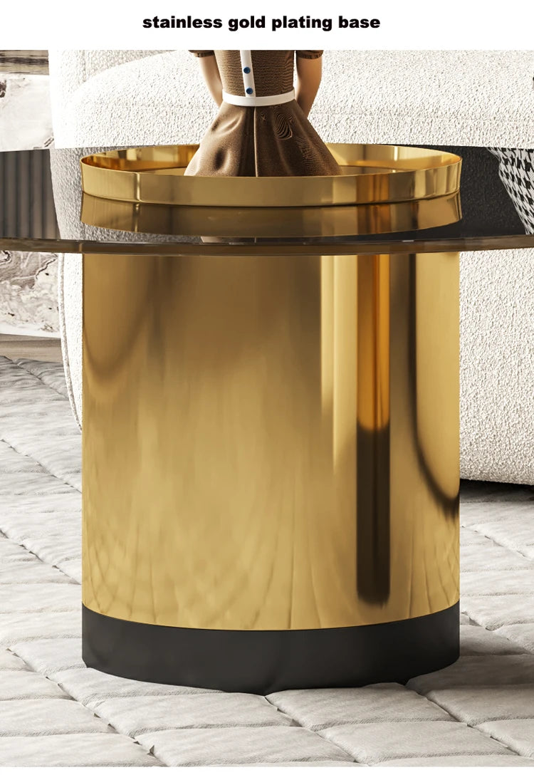 NORDORA GOLD™Coffee Table by PurelyhomeDeco