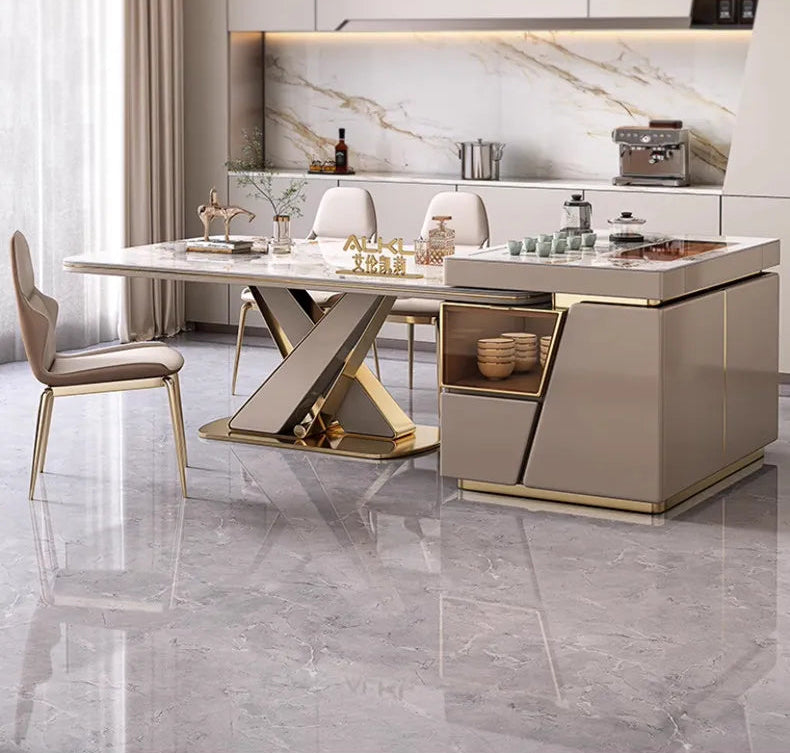 DESORA™ Designer Marble Dining Set