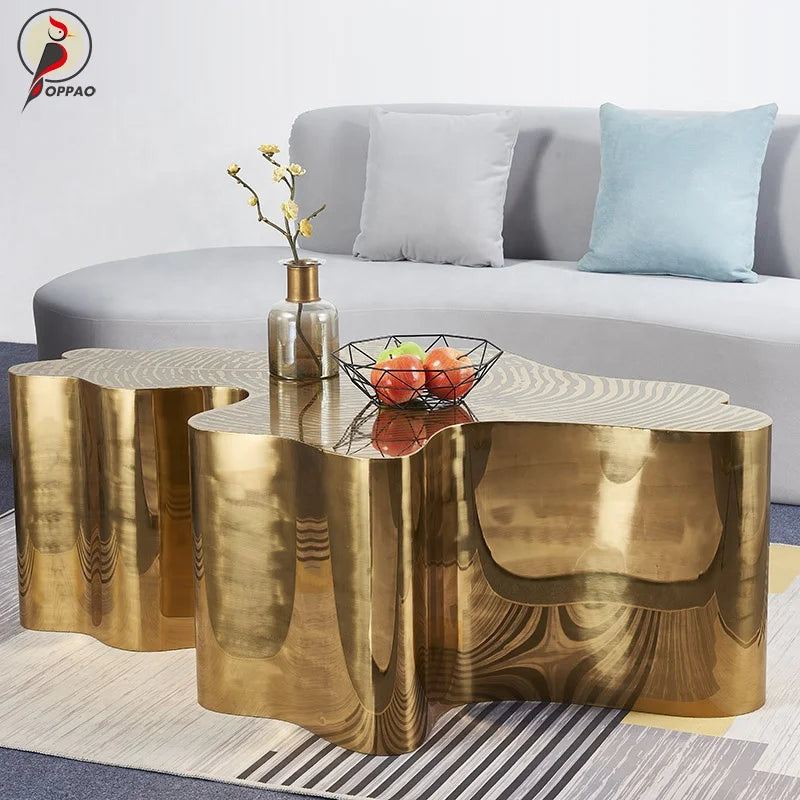 KYRONZA™ Premium Gold Accent Table by PurelyhomeDeco