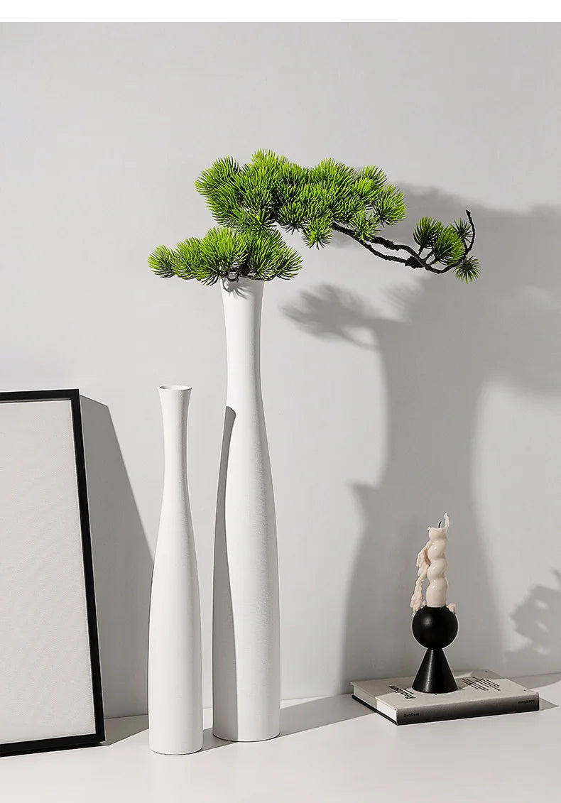 Ivory Spire Vase by PurelyhomeDeco