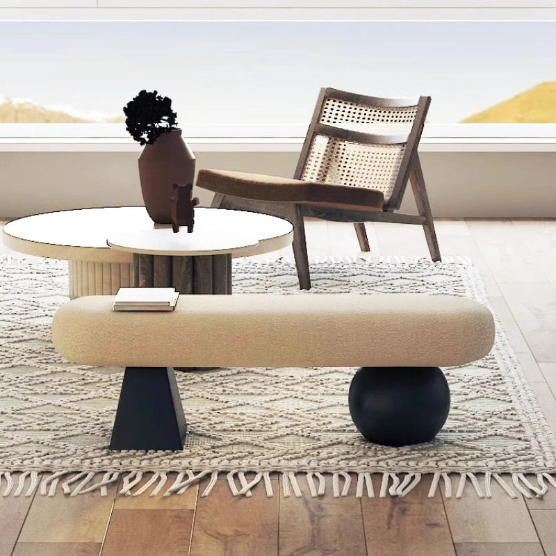 ‌MAISON SKANDRA™ Designer Entryway Bench by PurelyhomeDeco