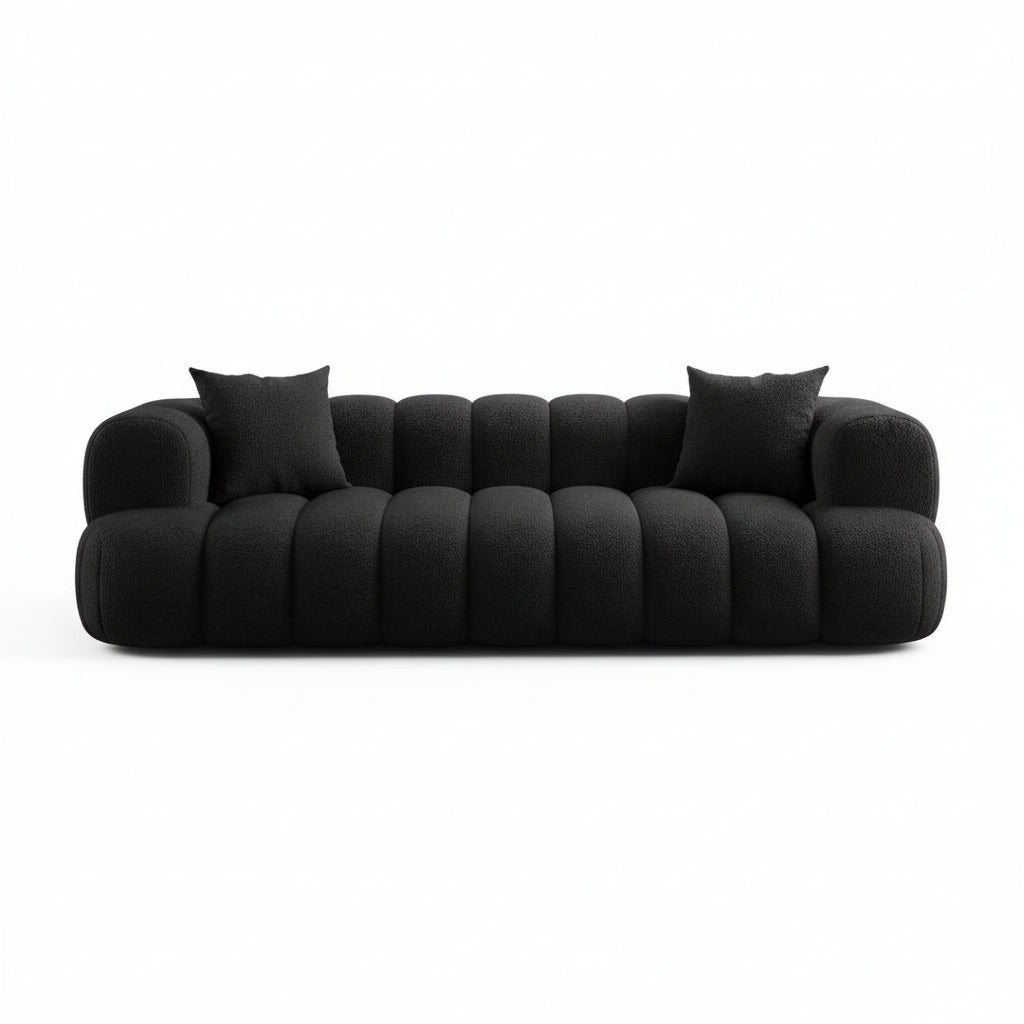 ARCELIA BLANC™ Velvet Cloud Couch | Deep Seat Designer Sofa