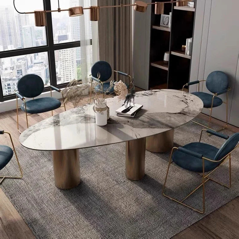 VELØR™ Mid-Century Luxury Dining Table