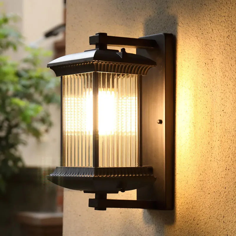 Aegis Outdoor Wall Lamp by PurelyhomeDeco