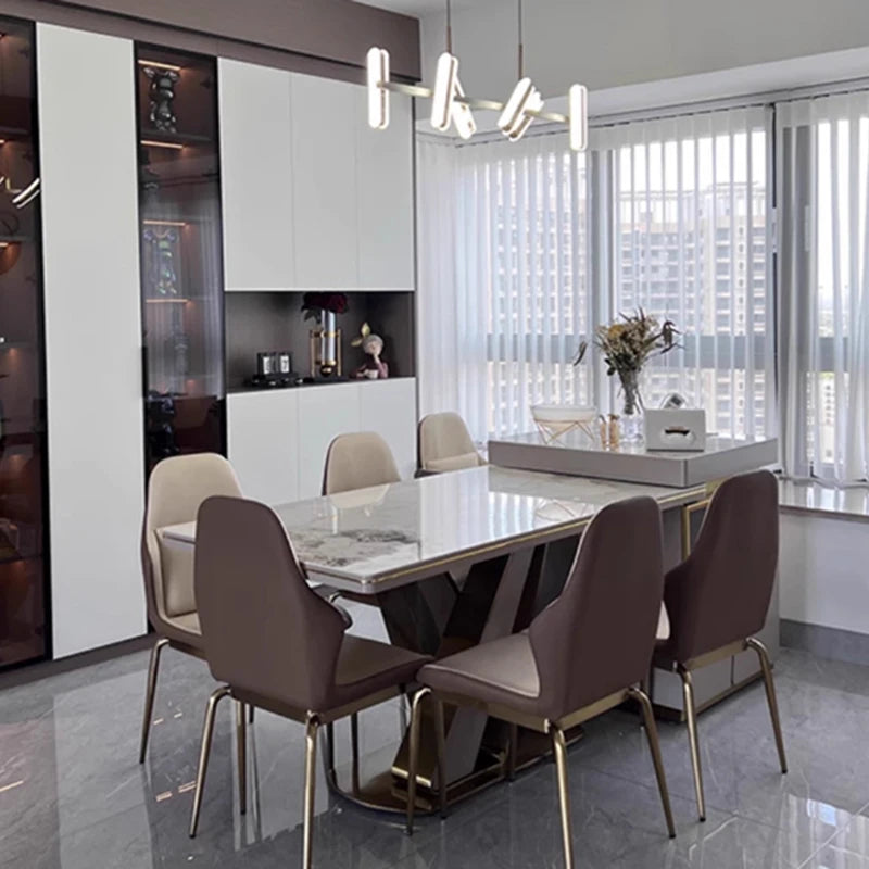 DESORA™ Designer Marble Dining Set