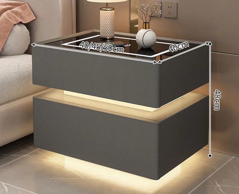 NEXO™ Intelligent Smart Nightstand with Storage by PurelyhomeDeco