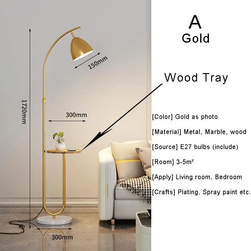 Noirvella™ Nordic Floor Lamp by PurelyhomeDeco
